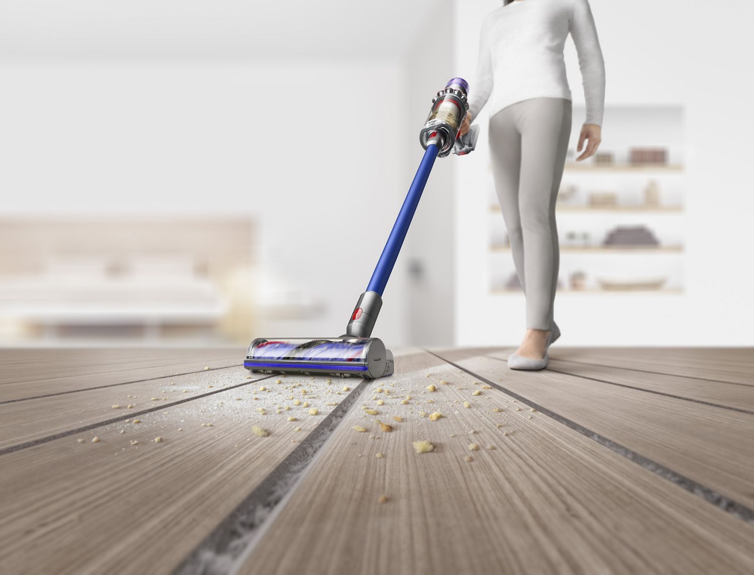 Dyson V11 Advanced cordless vacuum cleaner (Nickel/Blue) | Dyson
